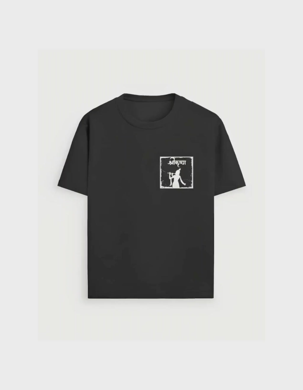 Chest Printed T-Shirt - Shri Krishn
